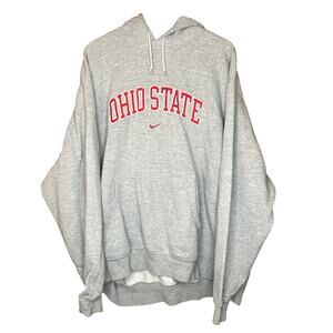 Y2K Ohio State Nike Check Hoodie
